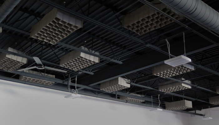 PKSA Karate Ceiling with HUSH by Quell Acoustics